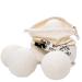 Glomora 6-Pack Wool Dryer Balls - Reusable Fabric Softener Made Of Natural Wool - Reduces Wrinkles and Drying Time - Ideal for Home Use