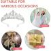 Tiara Crown Crystal Rhinestone Bridal Princess Headband with Comb for Women Bridal Party Wedding Birthdays Anniversaries - Buy Online on SooperMarket.com