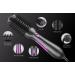 2-in-1 Hot Air Hair Dryer Brush Styler | Ceramic Titanium Barrel | Anti-Frizz | Grey-Purple - Buy Online on SooperMarket.com