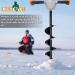 LONGRUN Ice Auger 6x29 - Power Auger Drill Bit for Ice Fishing & Burrowing - Buy Online on SooperMarket.com