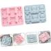 Zerodeko 2pcs Cake Mold Keychain Silicone Molds Ice Cube Candy Muffin Top Pans for Baking Resin Molds Silicone Molds for Candles Candle Molds Rabbits Bunny Chocolate Mold Cartoon Silica Gel 15.9X14.1CM - Buy Online on SooperMarket.com