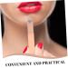 2pcs Silicone Lip Brush Applicator Set - Perfect for Lipstick Lip Balm & Eyeshadow - Makeup Tools for Flawless Application - Buy Online on SooperMarket.com