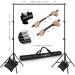 PHOPIK 10ft Adjustable Photo Studio Backdrop Stand - Backdrop Holder for Portrait Photography & Birthday Parties - Buy Online on SooperMarket.com