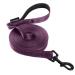 Loutep Reflecting Training line for dogs 3 m 5 m 10 m 15 m 20 m 25 m 30 m strong nylons rope extra long leash dog leash with padded handle for large medium -sized and small reflective violet