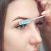 GCQQ Crystal Blue 100PCS Eyelash Brushes & Disposable Spoolies with Container - Ideal for Lash Extensions & Castor Oil Application - Buy Online on SooperMarket.com