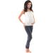 Purpless Maternity Pregnancy Over Bump Support Joggers 1307 - Navy Melange - Buy Online on SooperMarket.com