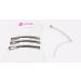 Mytoptrendz 4 PCS 7cm Small Slim Barrettes Hair Pins Dome Metal Hair Slides Hair Accessories for Women and Girls Thin Hair Classic Retro Style (7cm Silver) - Buy Online on SooperMarket.com