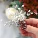 Easedaily Silver Rhinestone Bridal Hair Comb - Wedding Hair Accessory for Women - Buy Online on SooperMarket.com
