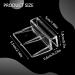 16 PCS LEEFONE Acrylic Aquarium Cover Clip - Universal Clear Fish Tank Glass Lid Holder for Rimless Aquariums - Buy Online on SooperMarket.com