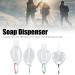 Portable Travel Bottles Set - 50ml Leakproof Keychain Bottles for Soap Shampoo & Conditioner - Refillable Transparent Plastic - Buy Online on SooperMarket.com