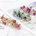 NAIHOD Vintage French Hair Barrettes - Luxurious Flower Leaf Butterfly Hair Clips - 3Pcs Bridal Hair Pins for Women & Girls - Wedding Party Jewelry - Buy Online on SooperMarket.com