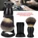 Beard Brush Stand Holder | Plastic Shaving Brush & Razors Tool Holder - Beauty Tools for Wet & Dry Use - Buy Online on SooperMarket.com