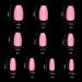 500pcs Coffin Nails - Acrylic False Nail Tips for Salons & DIY - 10 Sizes Ballerina Style - Buy Online on SooperMarket.com