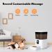 WOPET Automatic Cat Feeder Timed Dog Feeder Pet Food Dispenser with Desiccant Bag for Dry Food Programmable Portion Control & Voice Recorder for Small / Medium Pets White - Buy Online on SooperMarket.com