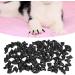 Tmishion Cat Nail Caps & Dog Paw Anti-Scratch Claw Protective Sleeves - 100 Soft Pet Nail Caps in Cool Black for Cats & Dogs - International Shipping Available - Buy Online on SooperMarket.com