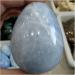 Crystal 1pc 300-340g Natural Blue Crystal Sparkling Blue Celestite polishing Stones Stone Collection - Buy Online on SooperMarket.com