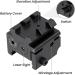 Feyachi Laser Sight - Red Dot Pistol Rifle Laser for Weaver/Picatinny Rail - Buy Online on SooperMarket.com