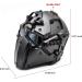 iMeshbean Full Face Protective Mask Helmet with Visor Goggles - Black - Buy Online on SooperMarket.com