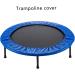 Eaarliyam 54 Inch Round Trampoline Spring Cover Pad - Blue Mini Fitness Skirt Replacement - Buy Online on SooperMarket.com