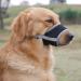 Adjustable Nylon Dog Muzzle for Small & Medium Dogs | Breathable Quick-Fit Design | Prevent Chewing & Barking - Black - Buy Online on SooperMarket.com