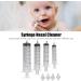 Professional Baby Nose Syringe Set - 4PC Reusable Portable 10ml 20ml 30ml 60ml with Silicone Suction Cup for Effective Nose Rinsing - Buy Online on SooperMarket.com