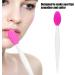 Silicone Nose & Lip Cleansing Brush Set for Blackhead & Exfoliation - Rose Red - Buy Online on SooperMarket.com