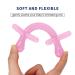 Kalovin Silicone Baby Teething Toy - Sensory Toy for Babies - Pink - Ideal Gift for Baby Girls and Boys - Buy Online on SooperMarket.com
