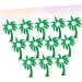 Cabilock 24pcs Diy Lollipop Card Coconut Tree Lollipop Paper Lollipop Decor Candy Packaging Card Candy Holder Party Lollipop Holder Glitter Candy Bags Pineapple Decorations - Buy Online on SooperMarket.com