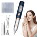 Skin Tag Removal Pen Best Skin Tag Remover Pen 9 Modes LCD Display & Spotlight Portable Rechargeable Skin Tags Removal kit with Replaceable Needles for Wart Freckle Dark Spot