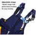 Kids 2-Piece Winter Puffer Jacket and Snow Bib Pants Set | Hooded Down Coat and Snow Pants Outfit | 3-4 Years | Blue - Buy Online on SooperMarket.com