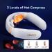 SKG K6 Cordless Electric Neck Massager with Heat | 4 Modes 15 Levels | Deep Tissue Trigger Point Massage for Home, Office, Car | White - Buy Online on SooperMarket.com