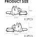 NyxSeat 4 Funny Cat Car Stickers - Unique Designs International Shipping for All Cars - Buy Online on SooperMarket.com