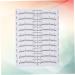Angoily 100pcs Disposable Eyebrow Ruler Eyebrow Shaping Stencils Eyebrow Shaper Ruler Mini Caliper - Buy Online on SooperMarket.com