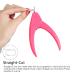 Dr.nail Acrylic Nail Clipper - Professional False Nails Cutter and Trimmer - Pink - Buy Online on SooperMarket.com