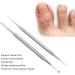 Verdant Touch Ingrown Toenail File Lifterwith File Ingrown Toenail Tool and File Cleaner Double Ended Stainless Steel Pedicure Nail Care Tool - Buy Online on SooperMarket.com