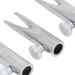 Metal Eyebrow Sharpener Lightweight U-Shaped Slotted Eyebrow Sharpening Tool for Travel (Silver) - Buy Online on SooperMarket.com
