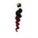 Loose Wave Hair Extensions - 8 Bundle Brazilian Human Hair Ombre Burgundy (8 10 12 14 Inch) - Buy Online on SooperMarket.com