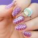 Kalolary Mermaid Nail Foil Transfer Stickers - Holographic Gradient Fish Scales Nail Decals for Women - 10 Sheets - Buy Online on SooperMarket.com