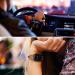 OUHENG Genuine Leather and Rubber Hybrid Band for Apple Watch 49mm/45mm/44mm/42mm - Brown/Black Adapter - Sweatproof Band for iWatch Series 8 7 6 5 4 3 2 1 SE2 SE - Buy Online on SooperMarket.com