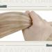 LAAVOO Microring Extensions - Real Hair Blond 50cm Cold Fusion Micro Loop Extensions (Ashblond #18/613) | 50g Package - Buy Online on SooperMarket.com