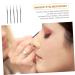 Buy Minkissy 5pcs Fine Eyeliner Brush Set - Perfect for Gel Liner Lipstick and Eye Makeup | International Shipping Available - Buy Online on SooperMarket.com