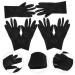 Didiseaon 3 Pairs Hair Shampoo Gloves Hair Salon Gloves Hair Dye Glove Barber Gloves - Buy Online on SooperMarket.com