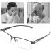 Photochrome Multifocal Reading Glasses - Comfortable Semicircular Frame Blue Light Blocking Ideal for Walking & Running - Buy Online on SooperMarket.com