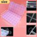 IOOLEEM 28 Grids Plastic Bead Organizer Box - Clear Storage Container with Dividers for Arts and Crafts - 8.6x5x0.66 inch (1 Pack) - Buy Online on SooperMarket.com
