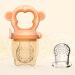 Baby Food Feeder | Silicone Nibbler Pacifier for Infants | Soft Bite Rings & Fresh Fruit Feeder - Buy Online on SooperMarket.com