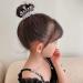 White Pearl Crown Hair Ties Set - 7 Pcs Elastic Hair Scrunchies with Beaded Ponytail Holder for Women and Girls - Buy Online on SooperMarket.com