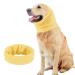 Pattepoint Dog Snood Dog Grooming Ear Muffs Noise Protection Dog Neck and Ears Warmer Headwear for Comfort Anxiety Relief and Calming Dog Ear Protectors Pet Cat Dog Hoodie updated Version Yellow M Yellow Medium