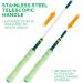 Pine-Sol Microfiber Self-Wringing Twist Mop | Household Cleaning Tool for Tile, Linoleum, Laminate Floors | Extendable Metal Handle - Green - Buy Online on SooperMarket.com