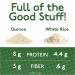 Keen One Quinoa Variety Pack - 6 Flavorful Cups of Royal Organic Quinoa 2.5 oz Each - Buy Online on SooperMarket.com