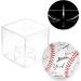 Acrylic Baseball Display Case - UV Protected, Clear Cube for Autographed Memorabilia (1) - Buy Online on SooperMarket.com